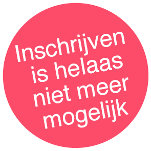 Inschrijven niet meer mogelijk